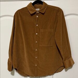 AYR Brown Button Down Shirt